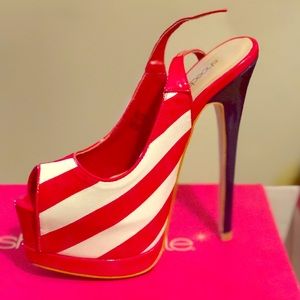 Red, White, and Blue Hillary Heels